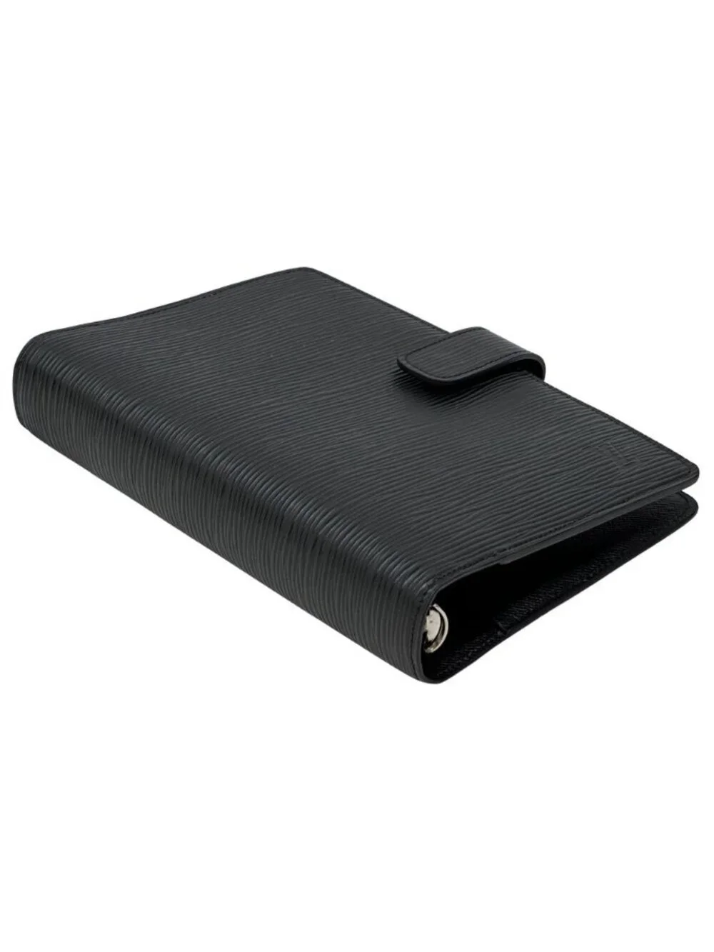 Louis Vuitton Pocket Bookcover Epi MM Noir Black Agenda